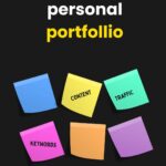 Personal portfolio showcase featuring digital marketing skills, content strategy, and traffic growth.